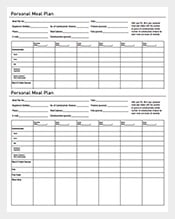 Personal-Meal-Planning-Free-PDF-Template