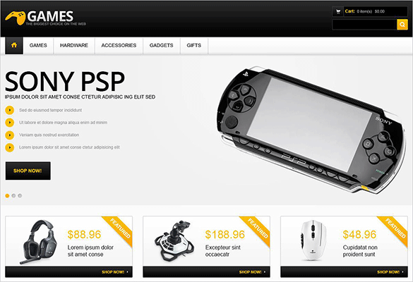online-gaming-store-magento-template