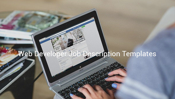 web developer job description template web developer job description template