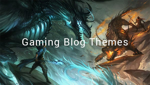 gaming blog themes