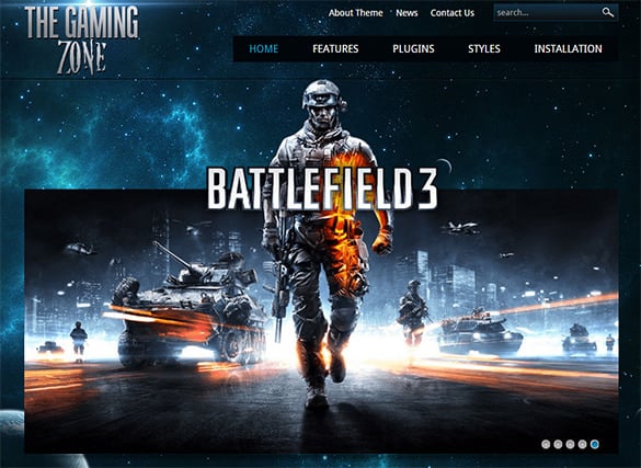 superb html5 gaming template