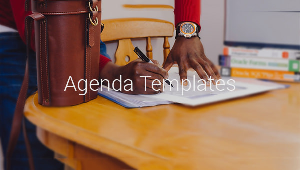 agenda templates