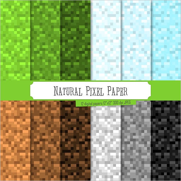 natural pixel digital paper textures