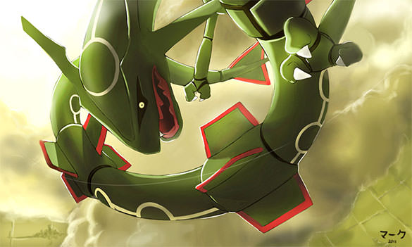 pokemon rayquaza background download