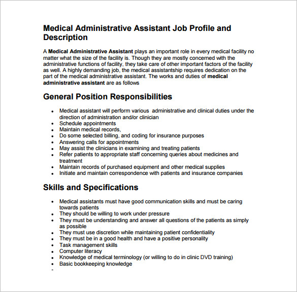 medical research assistant job description