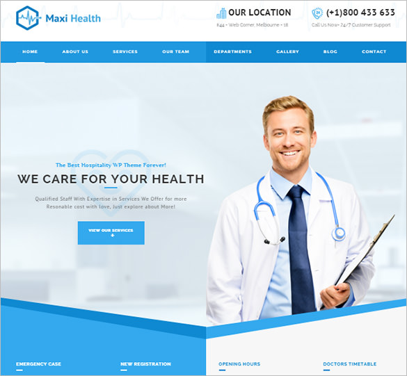 7 Doctor Bootstrap Themes & Templates