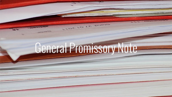 general promissory note