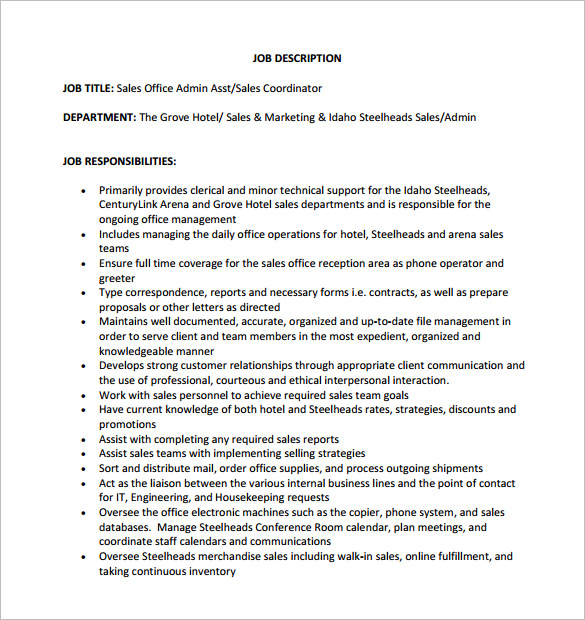 10 Marketing Coordinator Job Description Templates