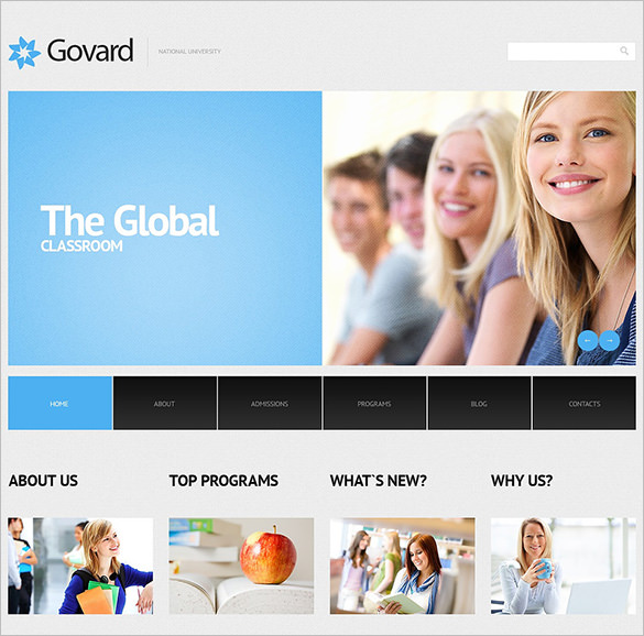 25+ Education Bootstrap Themes & Templates