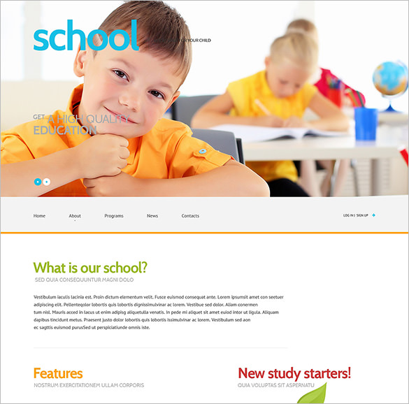 25 Education Bootstrap Themes Templates