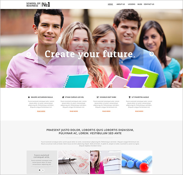 25+ Education Bootstrap Themes & Templates