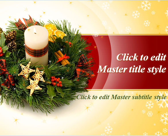 free christmas templates for powerpoint