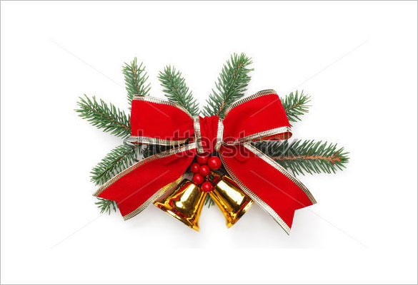 christmas ornament isolated on white