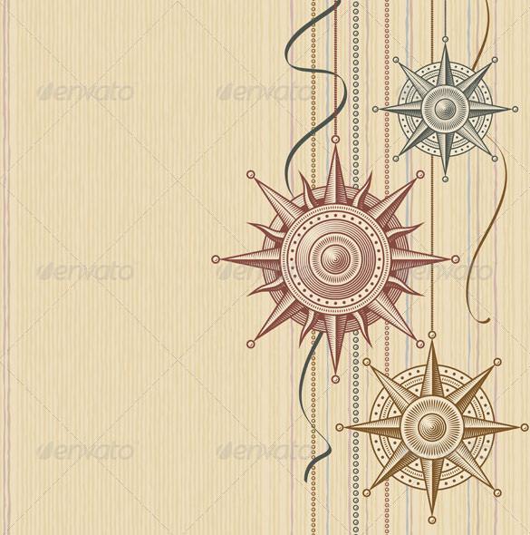 background with christmas ornaments vector download