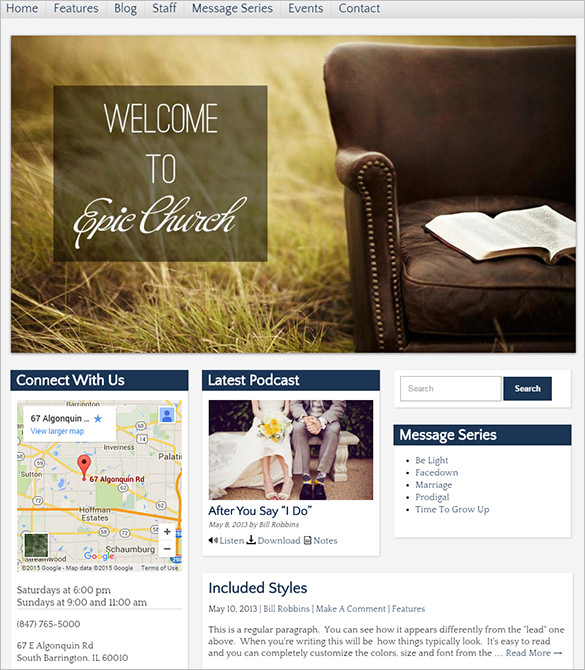 32  Church WordPress Themes Templates Free Premium Templates