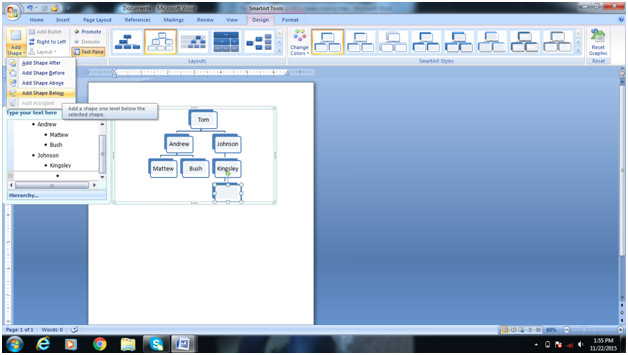 How to Create a Family Tree in Microsoft Word - Tutorial | Free ...