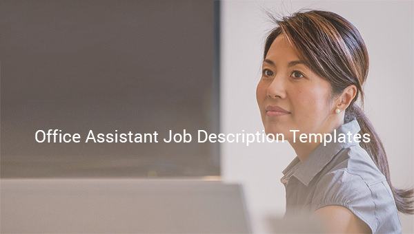 office assistant job description template office assistant job description template