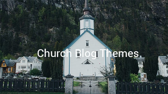 church blog themes