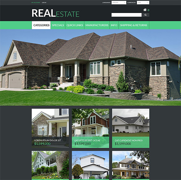 22+ Real Estate Bootstrap Themes & Templates