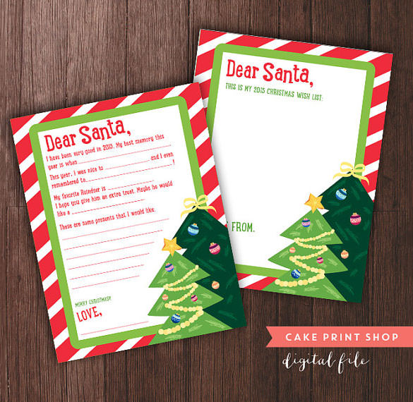 37+ Christmas Letter Templates - Free PSD, EPS, PDF Format Download!