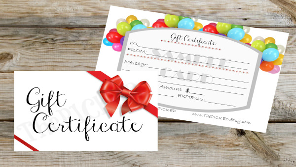 20+ Birthday Gift Certificate Templates - Free Sample, Example, Format  Download!