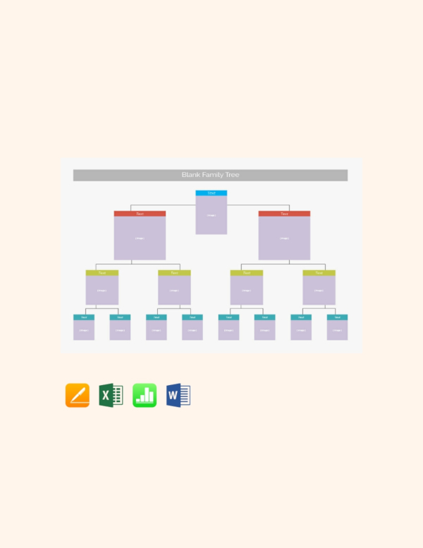 How to Create a Family Tree in Microsoft Word - Tutorial | Free ...