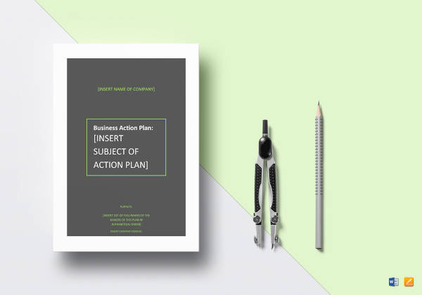 business-action-plan-template