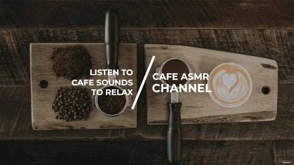 cafe youtube banner template