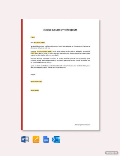 Business Letter - 16+ Word, PDF Documents Download