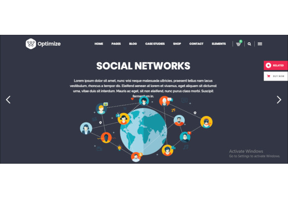 28+ Social Media Website Themes & Templates
