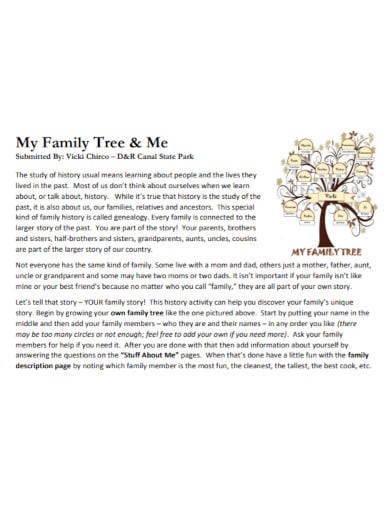family history tree template