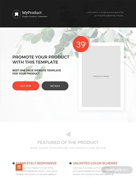 free-single-product-e-commerce-html5-and-css3-website-template