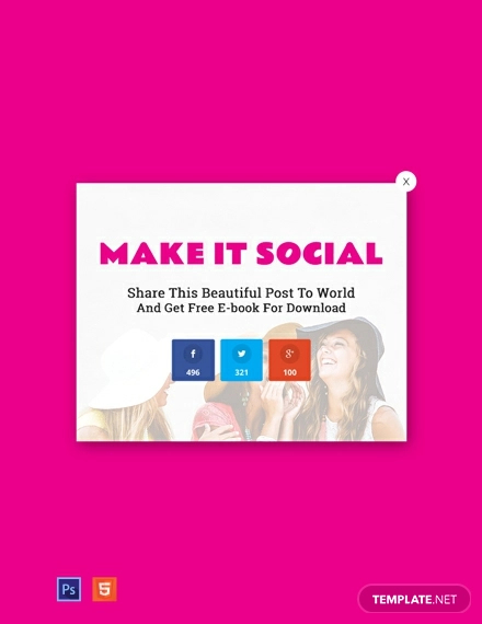 28+ Social Media Website Themes & Templates