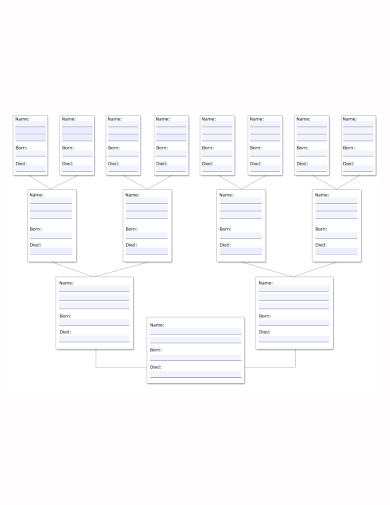 genealogy family tree chart template