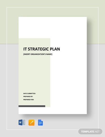 IT Strategy Plan Template - 5+ Free Word, PDF Format ...