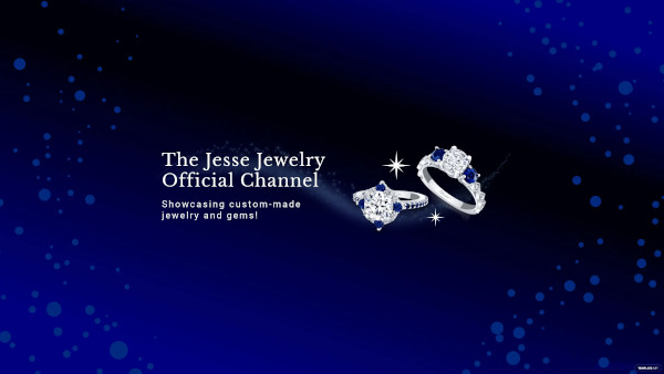 jewelry youtube banner template