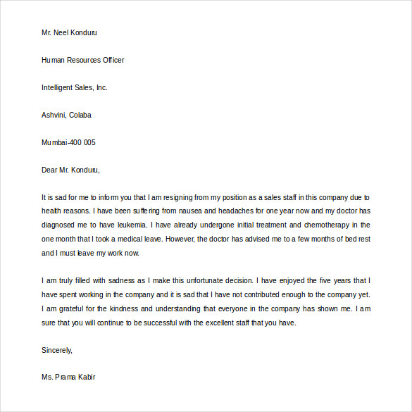 21+ Example of Resignation Letter Templates - Free Sample, Example, Format