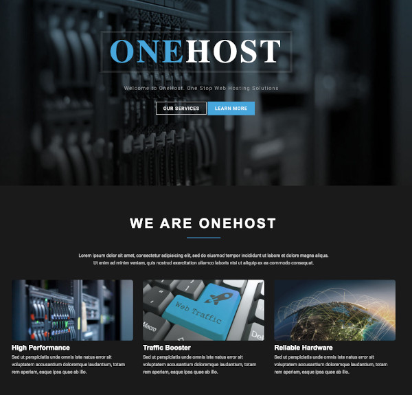 16+ Hosting Joomla Themes & Templates