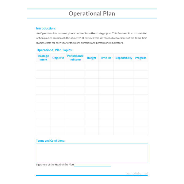 15+ Operations Plan for a Business - PDF, Docs | Free & Premium Templates