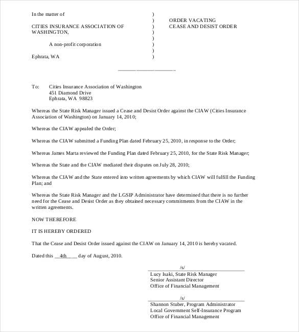 Copy Of Cease And Desist Letter from images.template.net