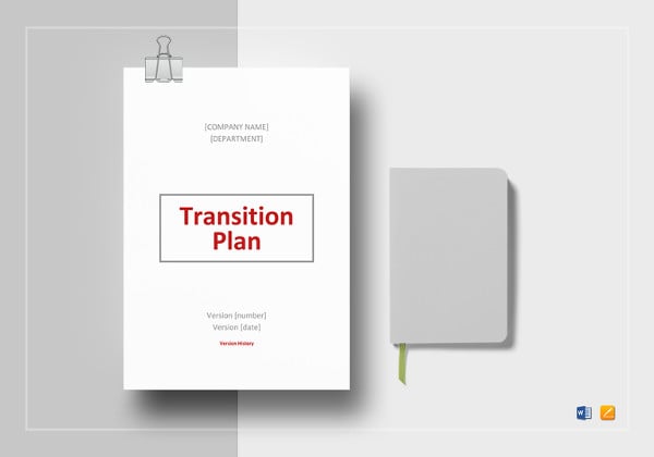 transition plan template