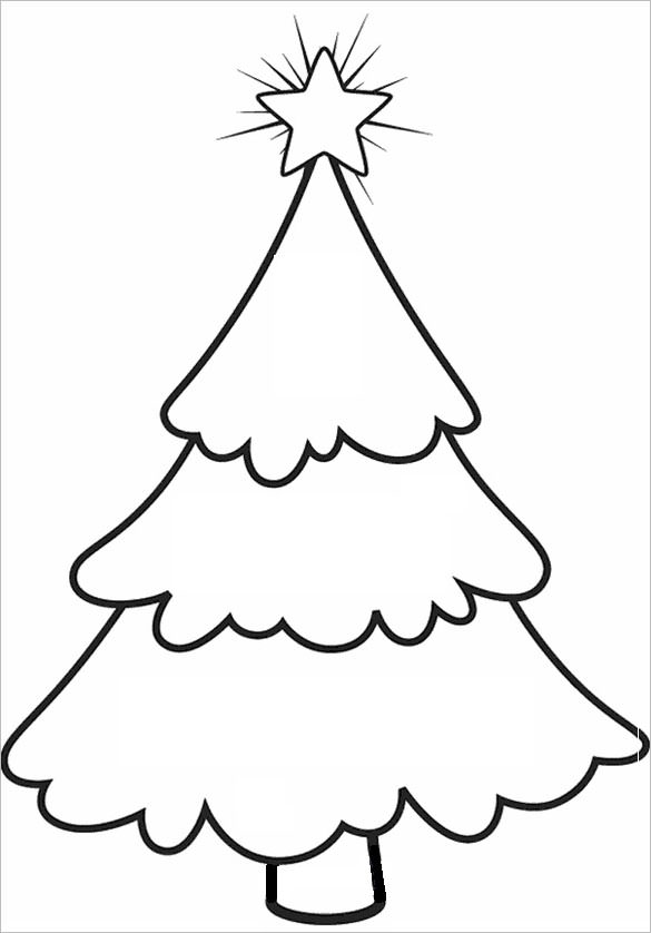 32 Christmas Tree Templates Free Printable PSD EPS PNG PDF Format 