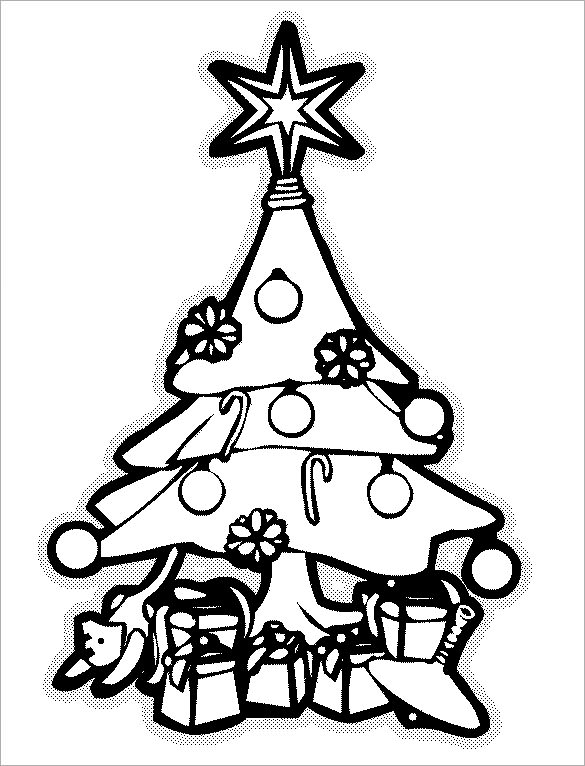 32+ Christmas Tree Templates - Free Printable PSD, EPS, PNG, PDF Format ...