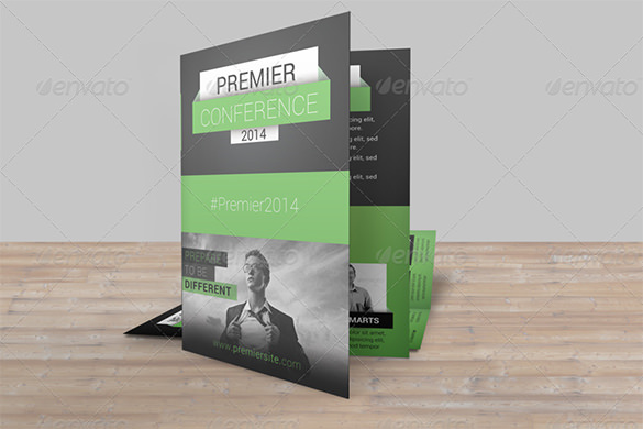 premier conference bifold brochure pack