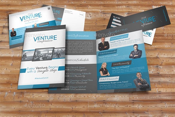 venture conference brochure pack