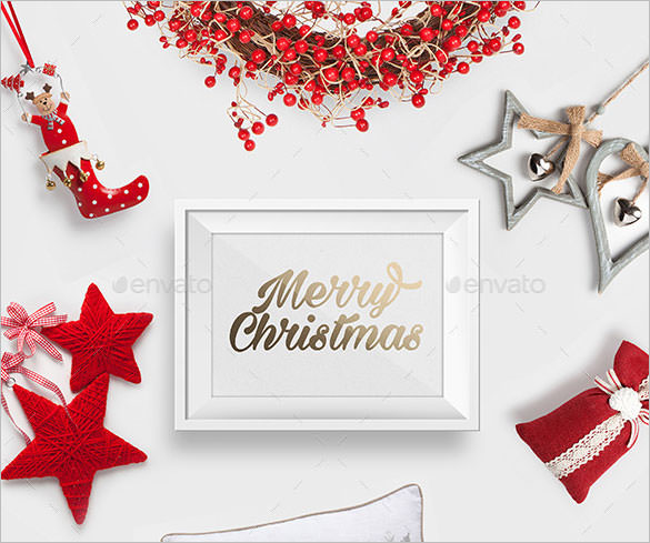 christmas photo headers photoshop psd download