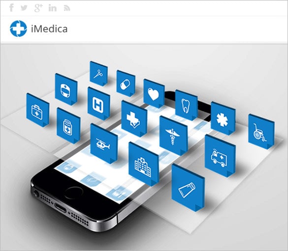 responsive medical health php template