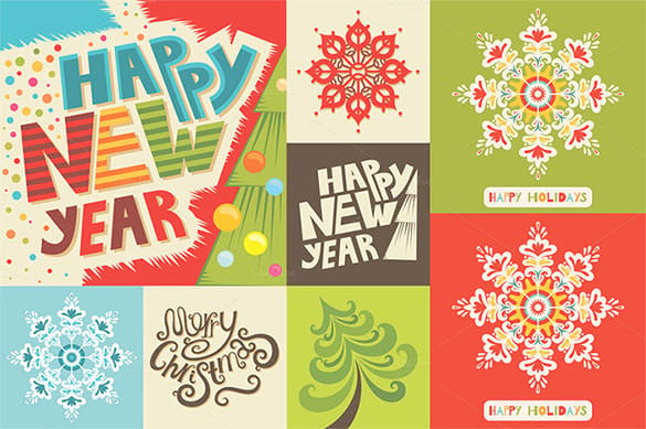 30+ New Year Greeting Card Templates - Free PSD, EPS, Ai, Illustrator Format Download! | Free