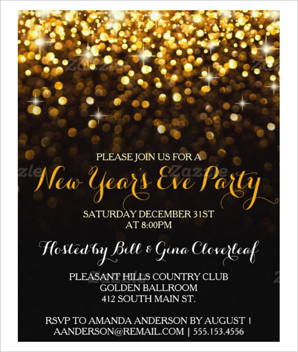 28 New Year Invitation Templates Free Word PDF PSD EPS InDesign Format Download