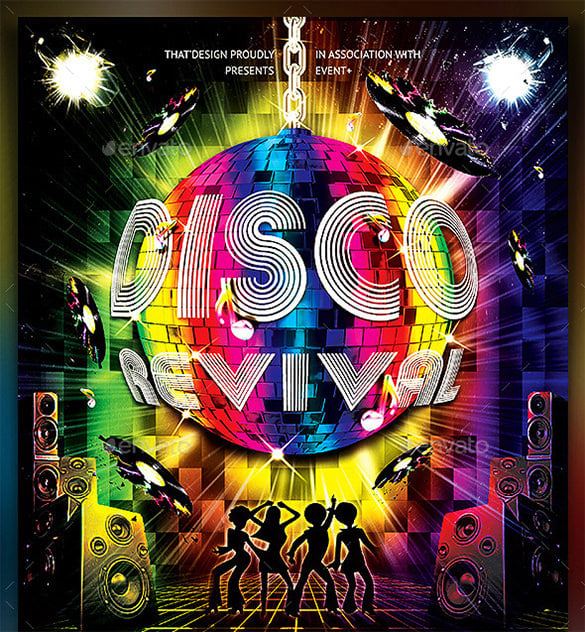 disco flyer bundle